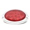 Truck-Lite Super 44, LED, Red, Round, 6 Diode, Stop/Turn/Tail, Gray Flange Mount, Fit 'N Forget S.S.0, 12V 44322R3 - alternate 4